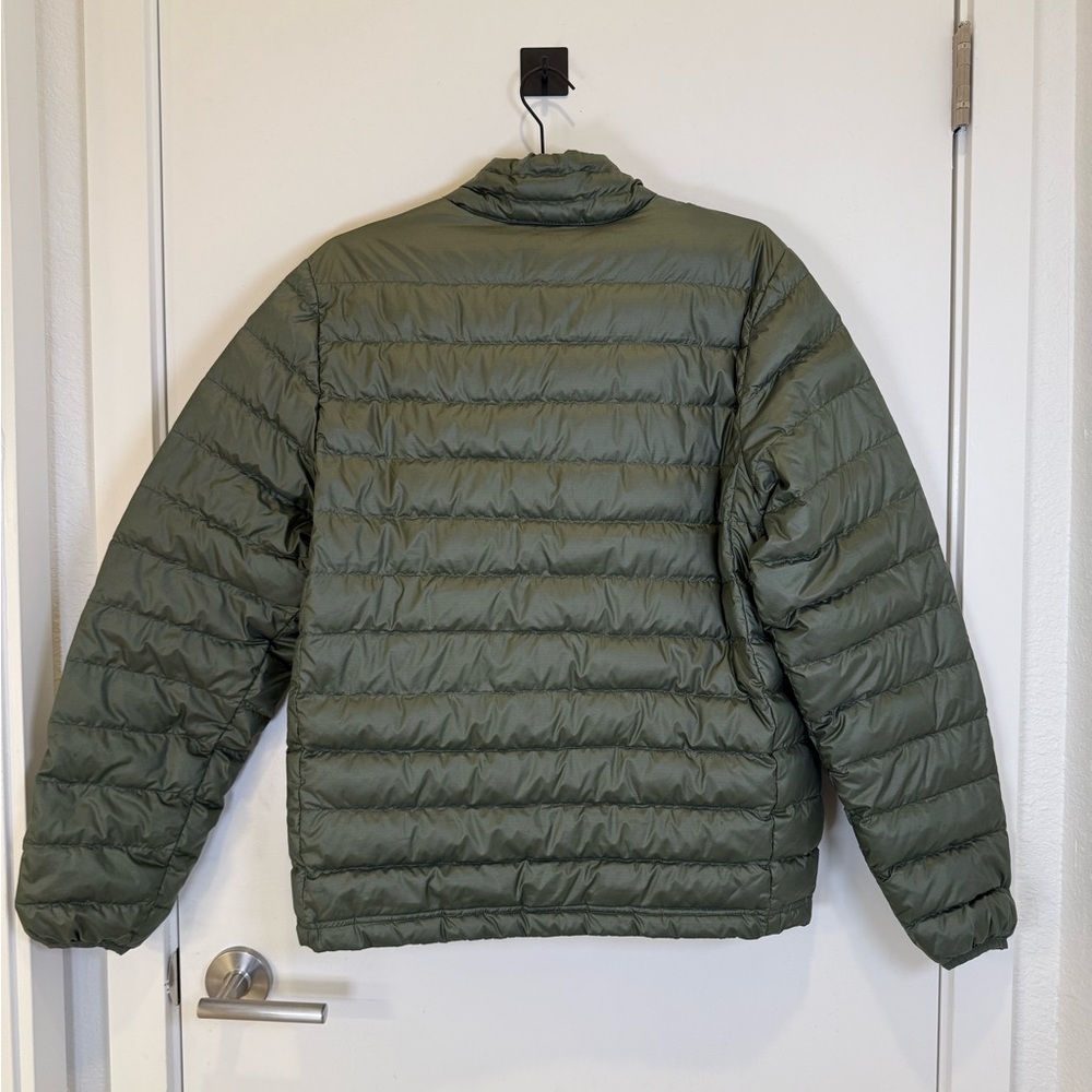 Quince Women's Lightweight Packable Down Puffer Jacket Loden Sz M - Picture 4 of 9